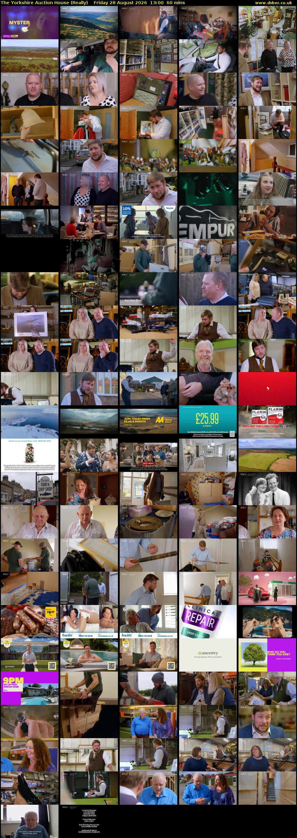 The Yorkshire Auction House (Really) Friday 28 August 2026 13:00 - 14:00