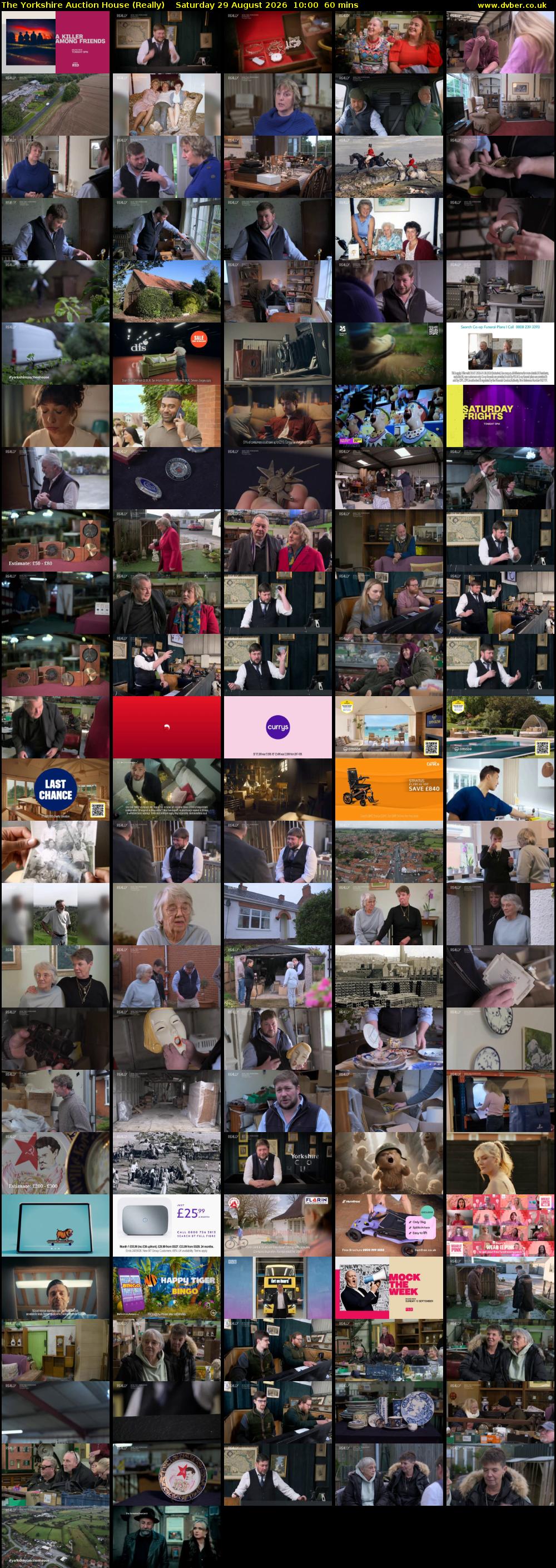 The Yorkshire Auction House (Really) Saturday 29 August 2026 10:00 - 11:00