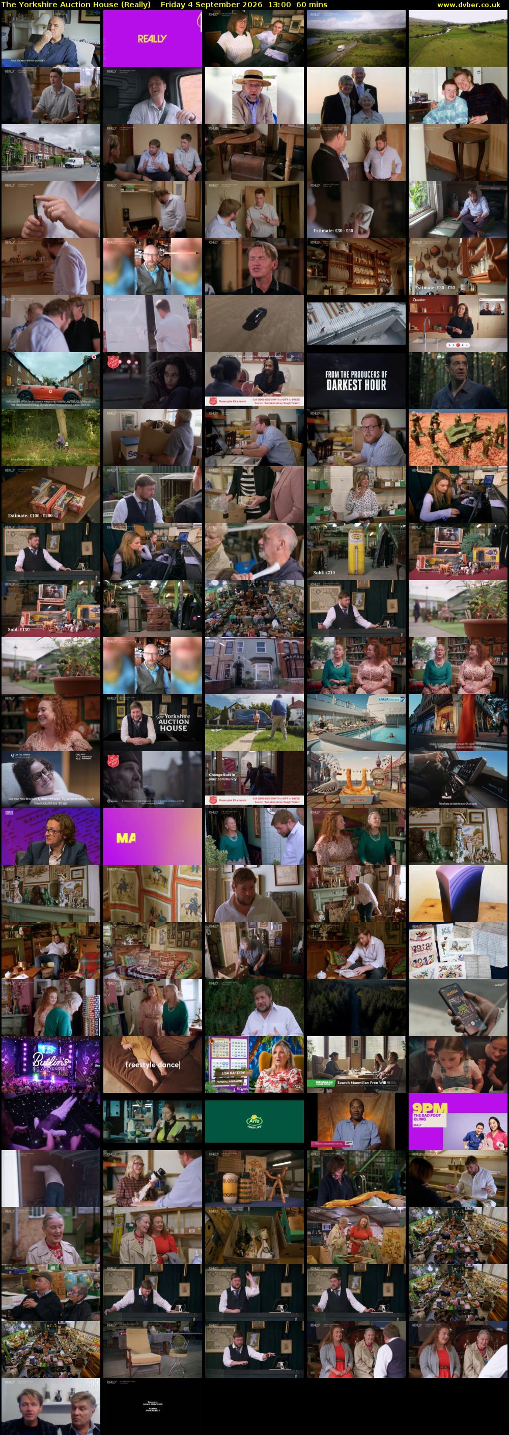 The Yorkshire Auction House (Really) Friday 4 September 2026 13:00 - 14:00