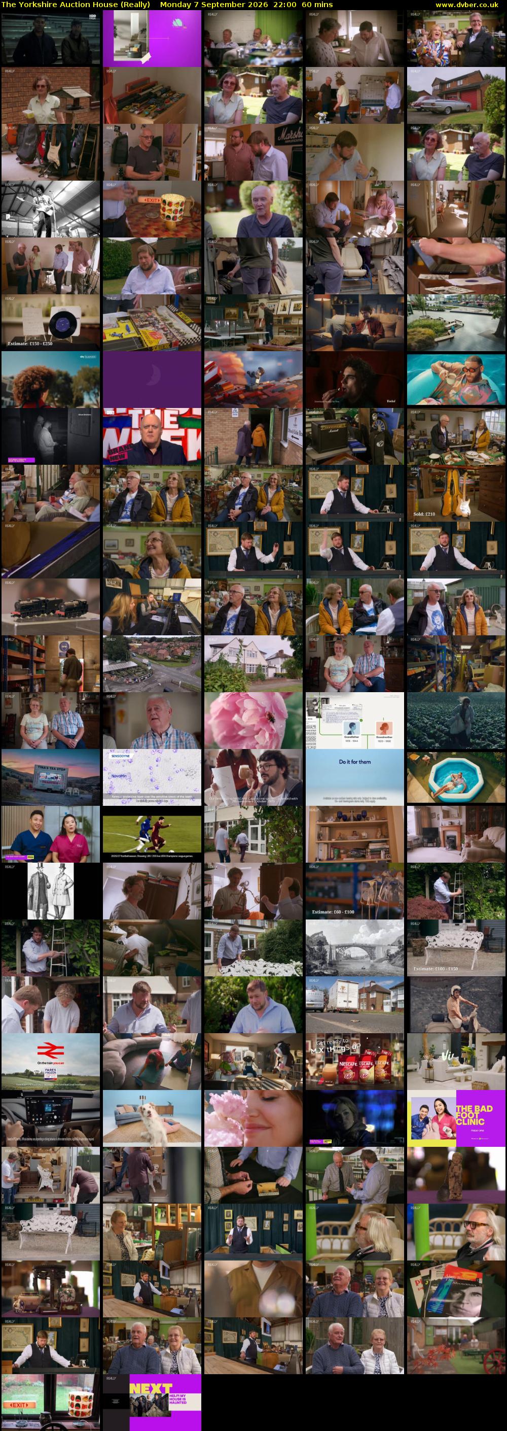 The Yorkshire Auction House (Really) Monday 7 September 2026 22:00 - 23:00
