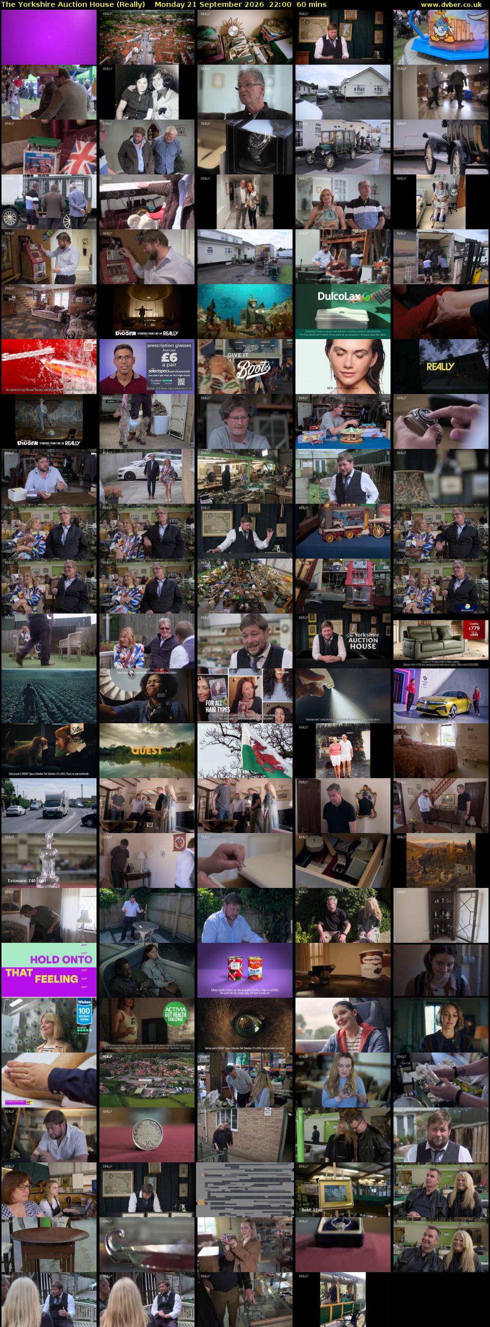 The Yorkshire Auction House (Really) Monday 21 September 2026 22:00 - 23:00