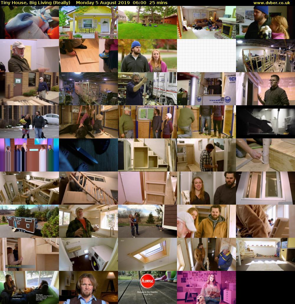 Tiny House, Big Living (Really) Monday 5 August 2019 06:00 - 06:25