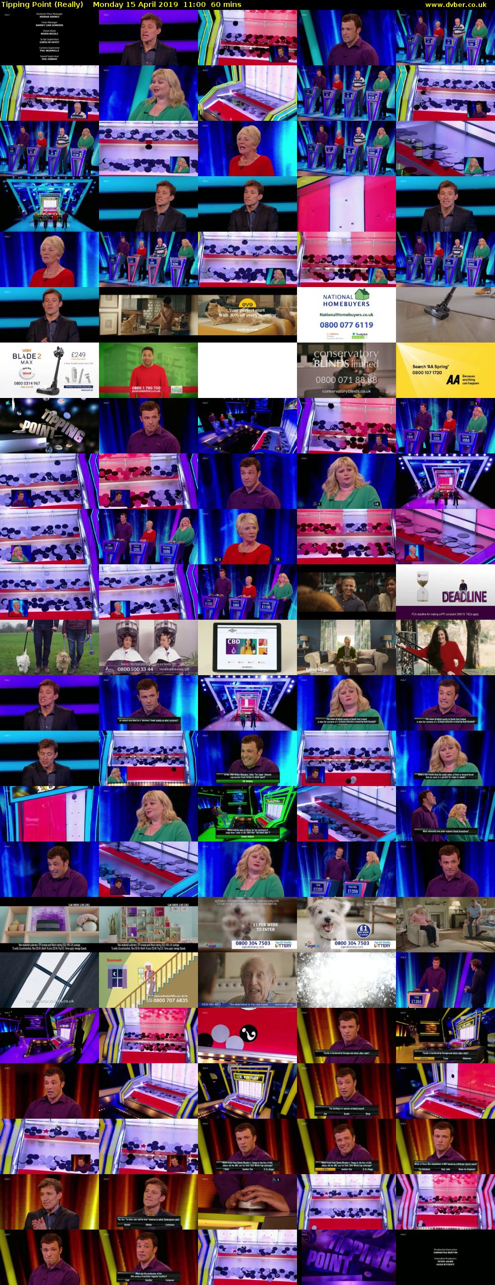 Tipping Point (Really) Monday 15 April 2019 11:00 - 12:00