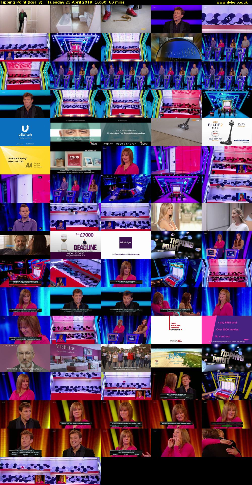 Tipping Point (Really) Tuesday 23 April 2019 10:00 - 11:00