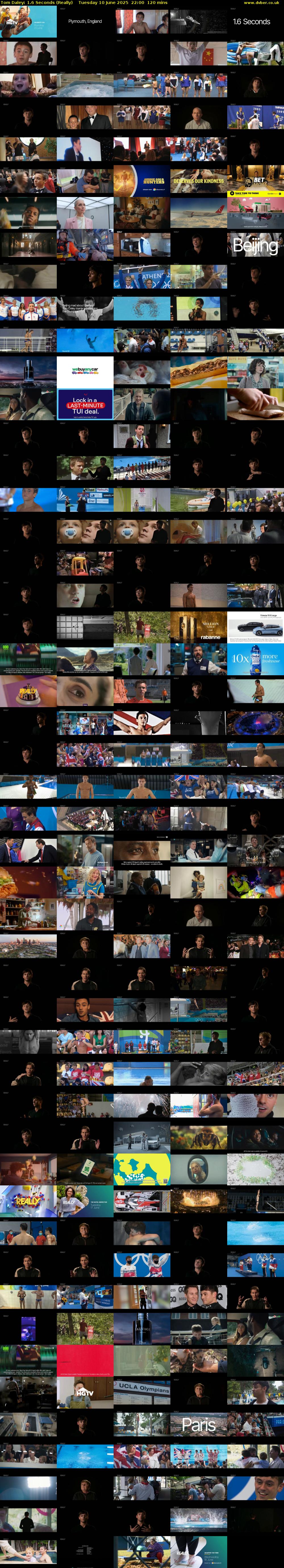 Tom Daley: 1.6 Seconds (Really) Tuesday 10 June 2025 22:00 - 00:00