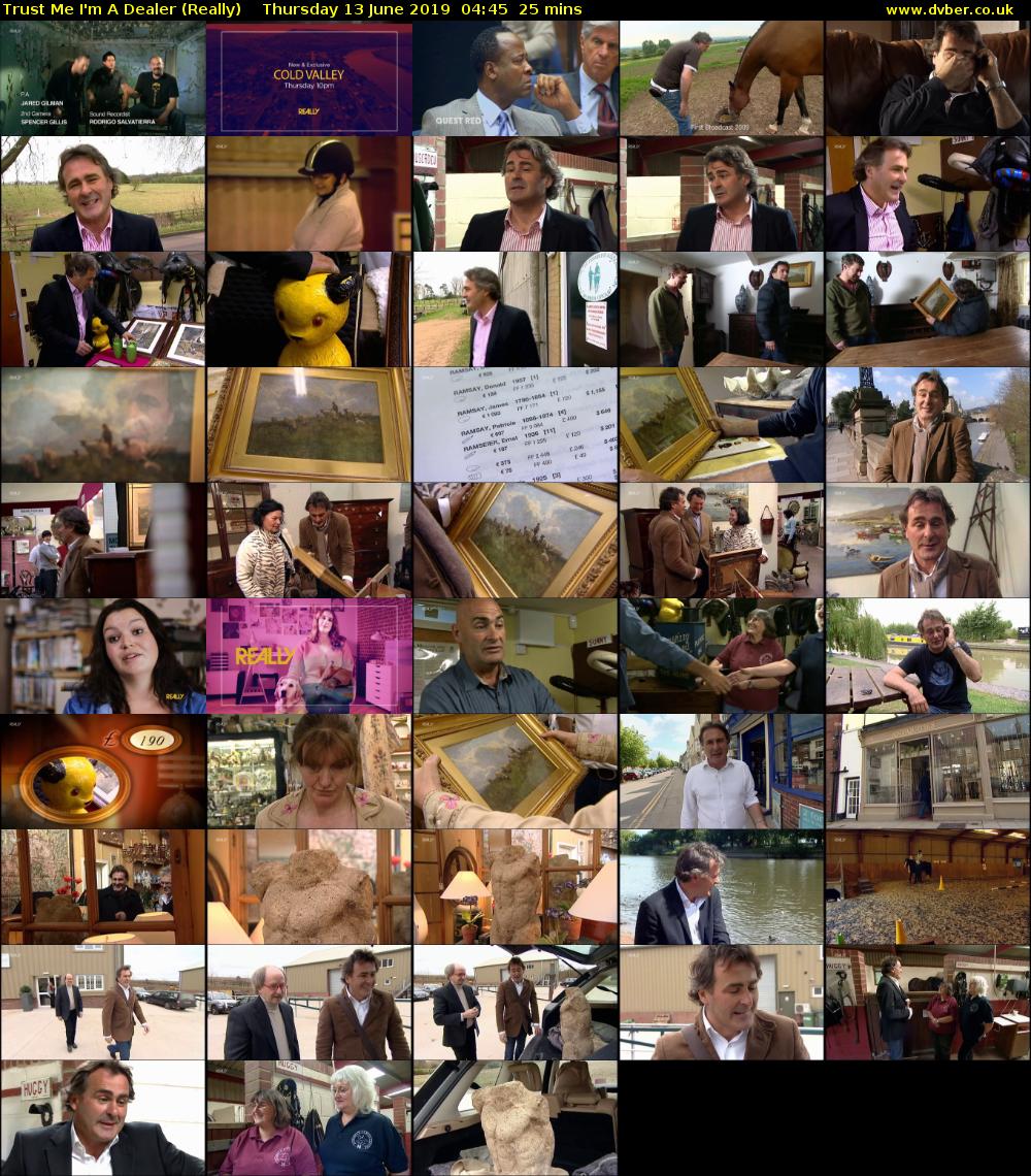 Trust Me I'm a Dealer (Really) Thursday 13 June 2019 04:45 - 05:10