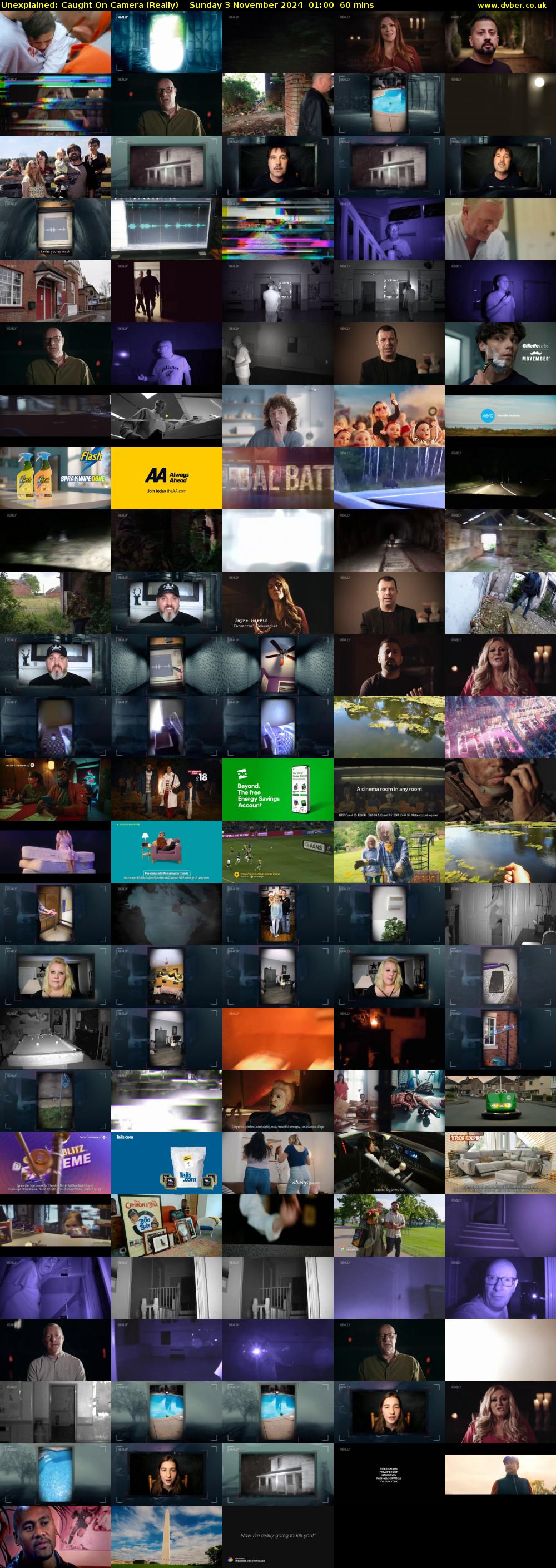 Unexplained: Caught on Camera (Really) Sunday 3 November 2024 01:00 - 02:00