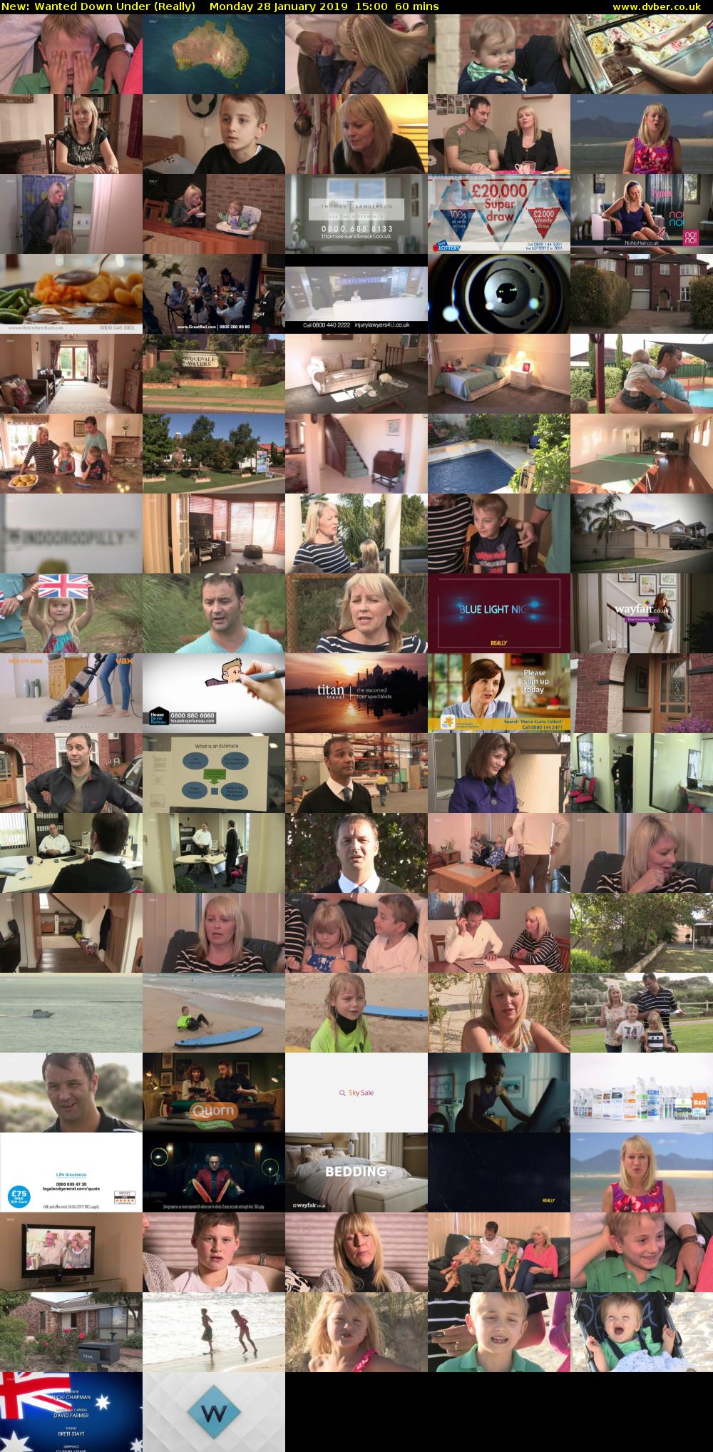 Wanted Down Under (Really) Monday 28 January 2019 15:00 - 16:00