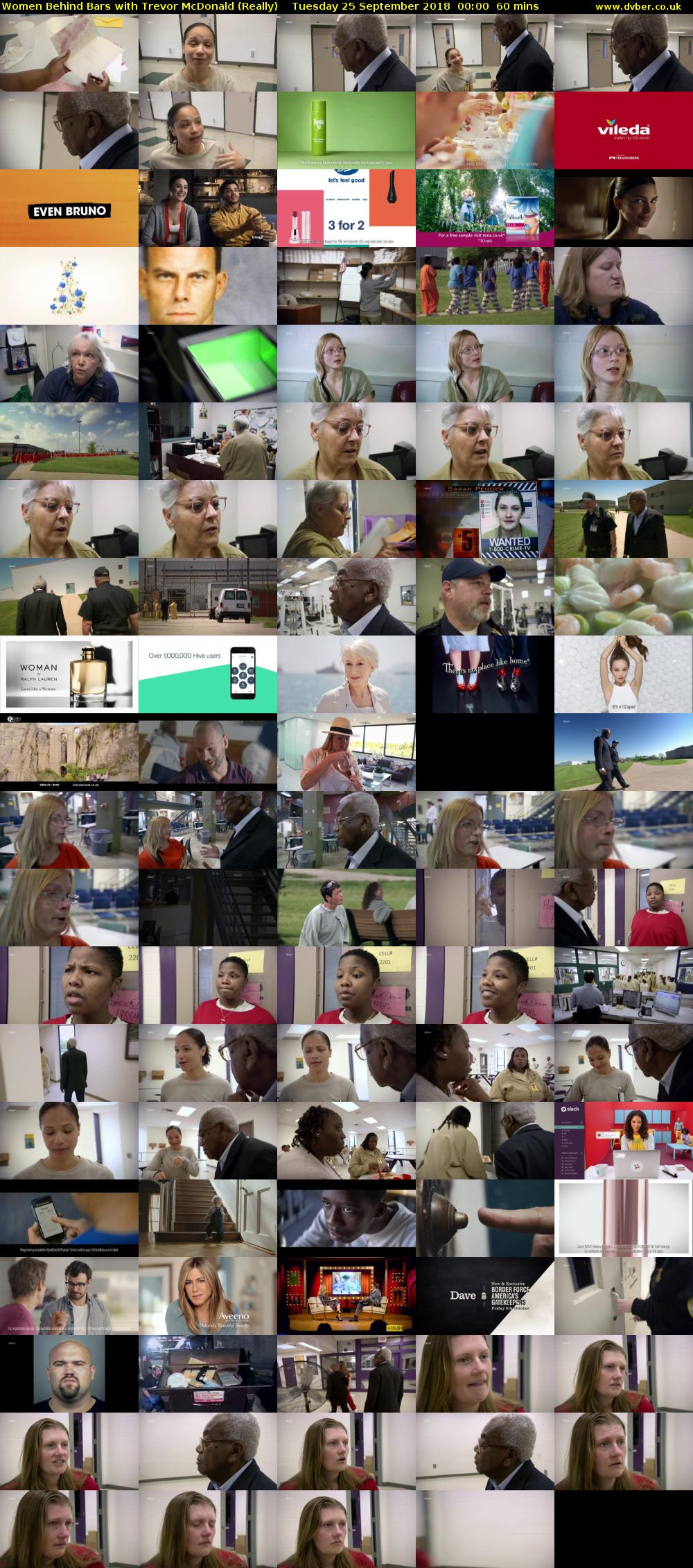 Women Behind Bars with Trevor McDonald (Really) Tuesday 25 September 2018 00:00 - 01:00