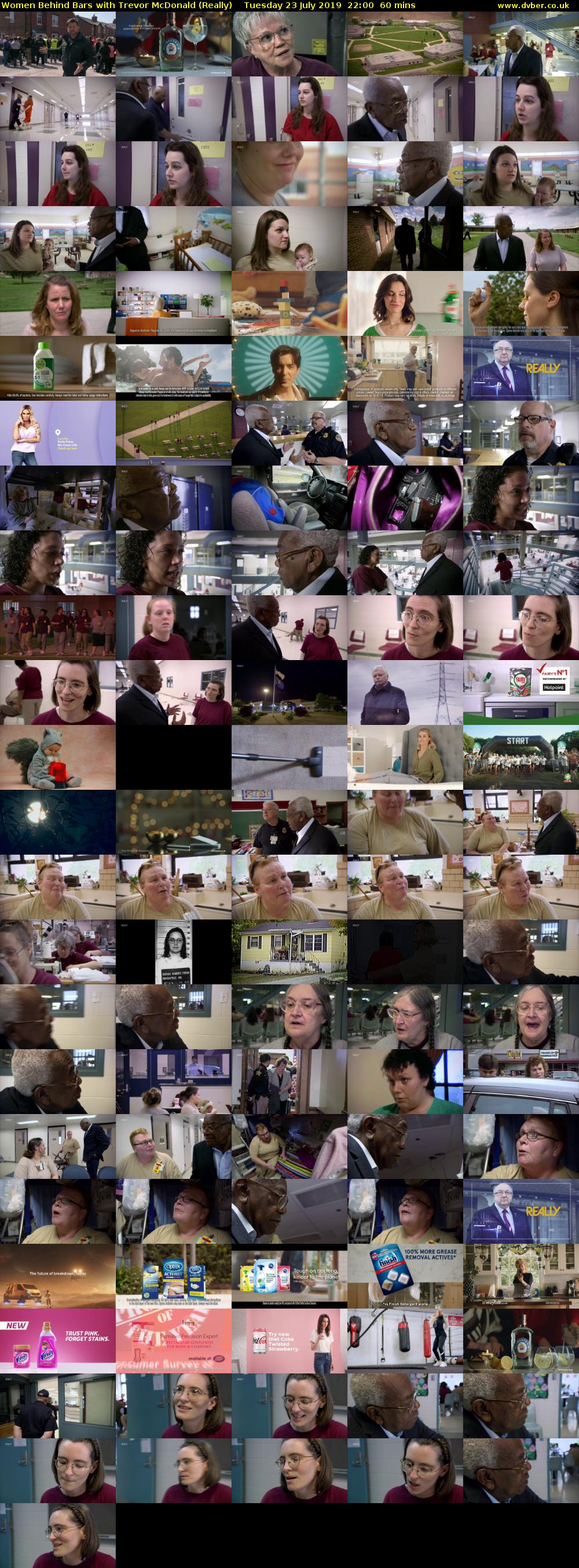 Women Behind Bars with Trevor McDonald (Really) Tuesday 23 July 2019 22:00 - 23:00