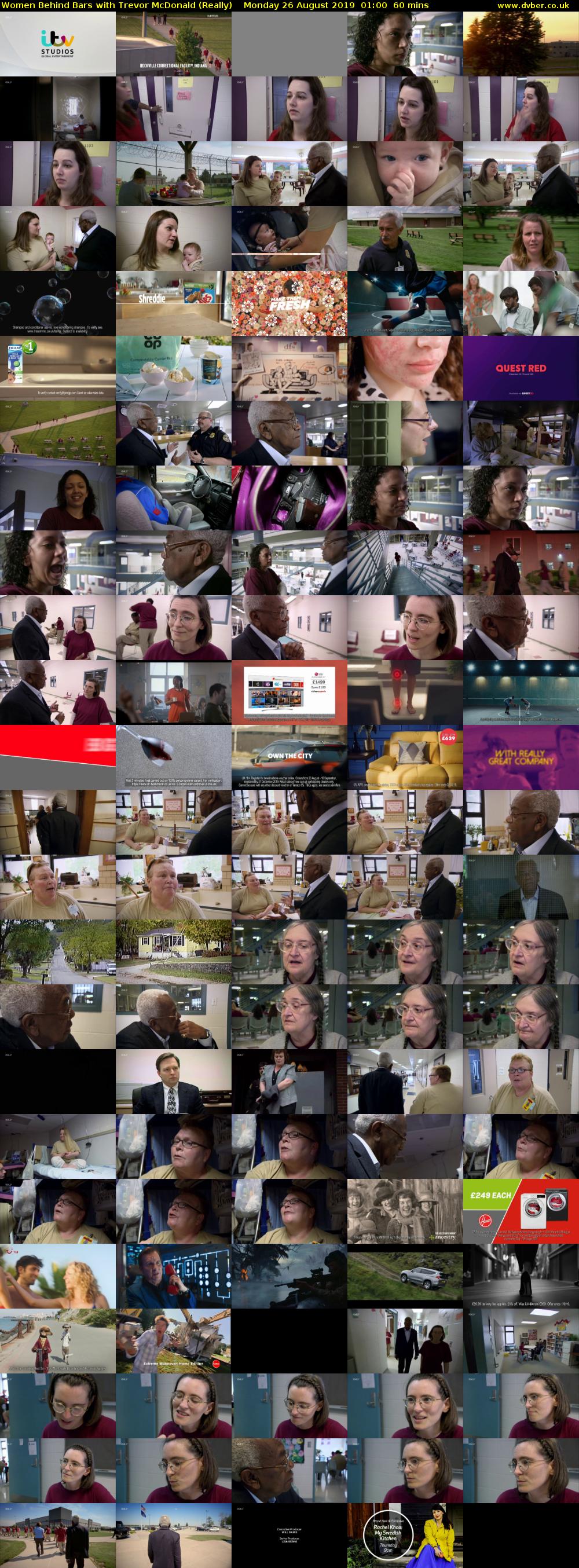 Women Behind Bars with Trevor McDonald (Really) Monday 26 August 2019 01:00 - 02:00