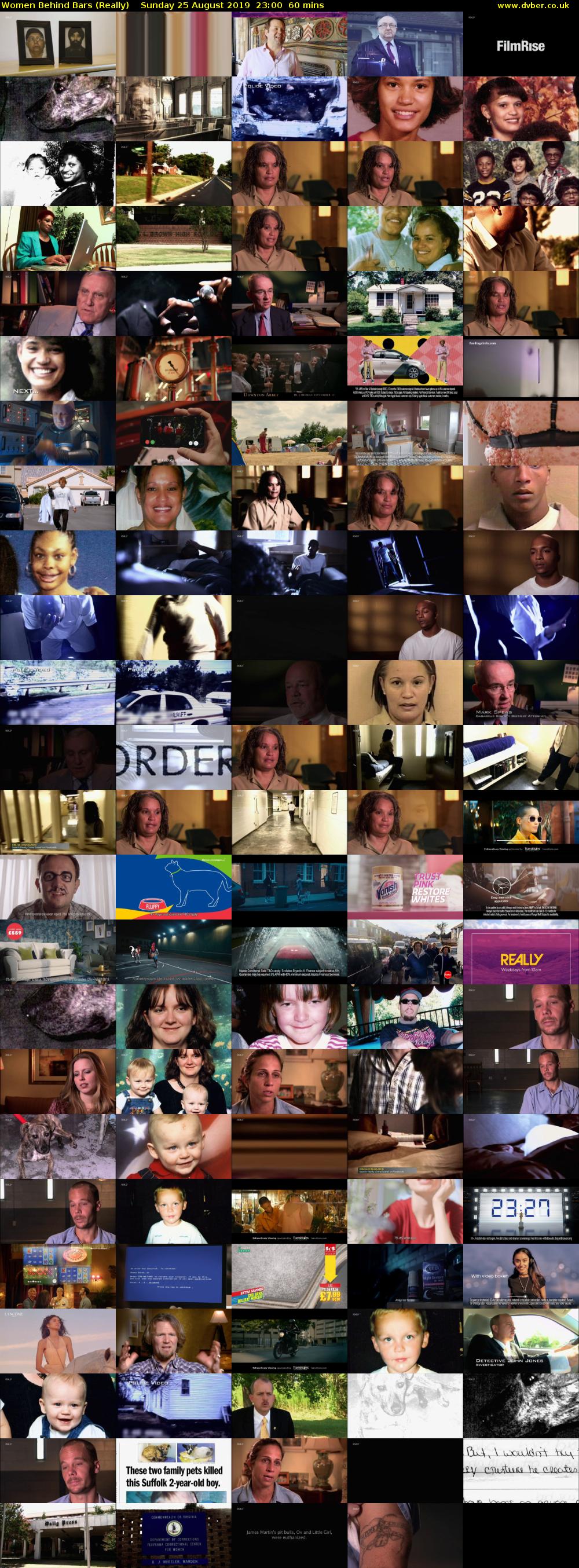 Women Behind Bars (Really) Sunday 25 August 2019 23:00 - 00:00