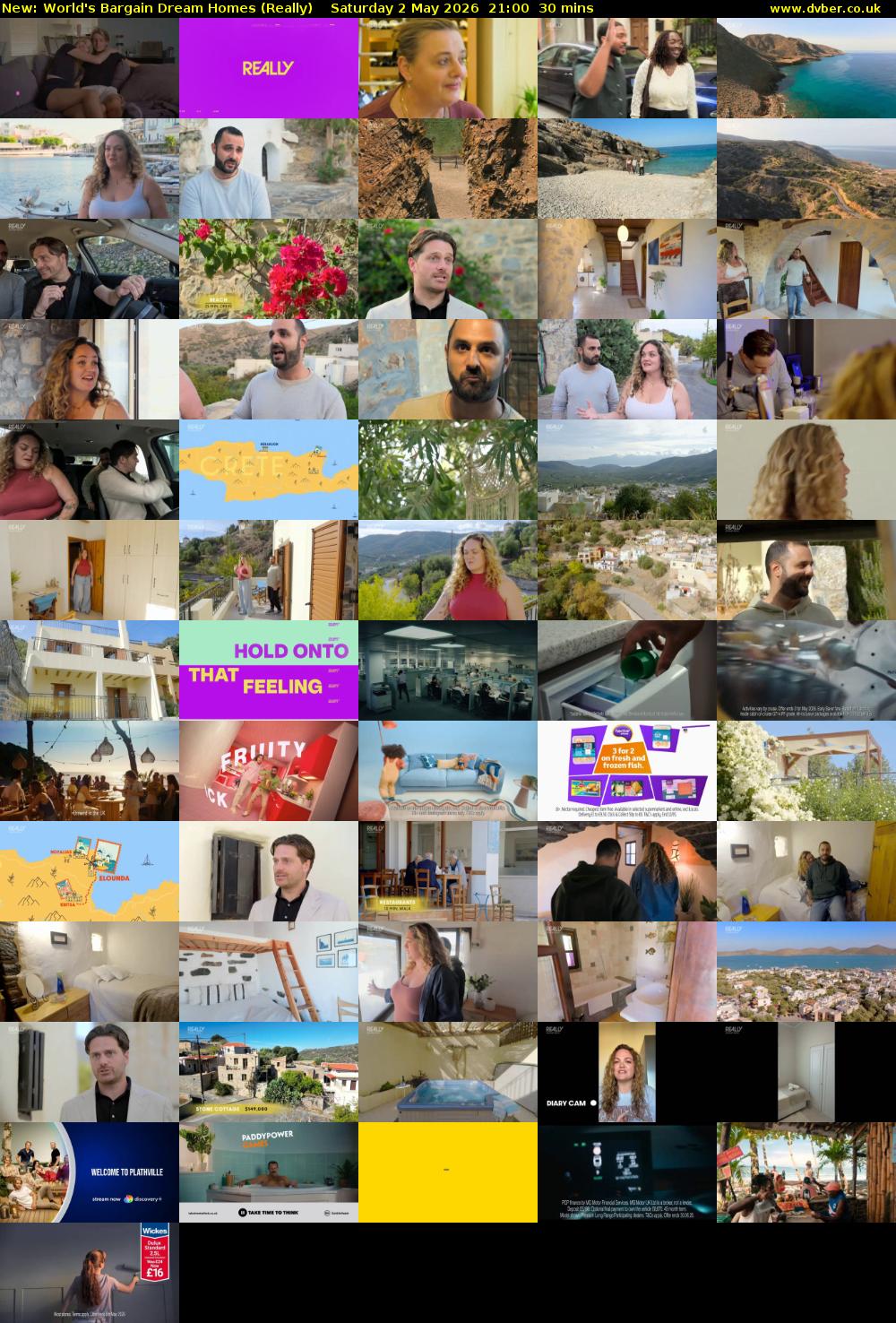 World's Bargain Dream Homes (Really) Saturday 2 May 2026 21:00 - 21:30