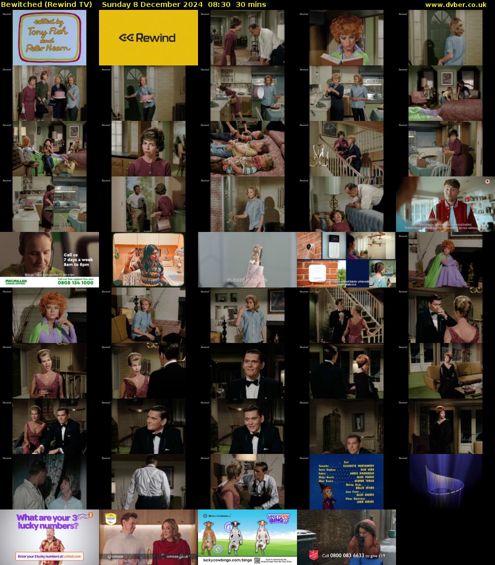 Bewitched (Rewind TV) Sunday 8 December 2024 08:30 - 09:00
