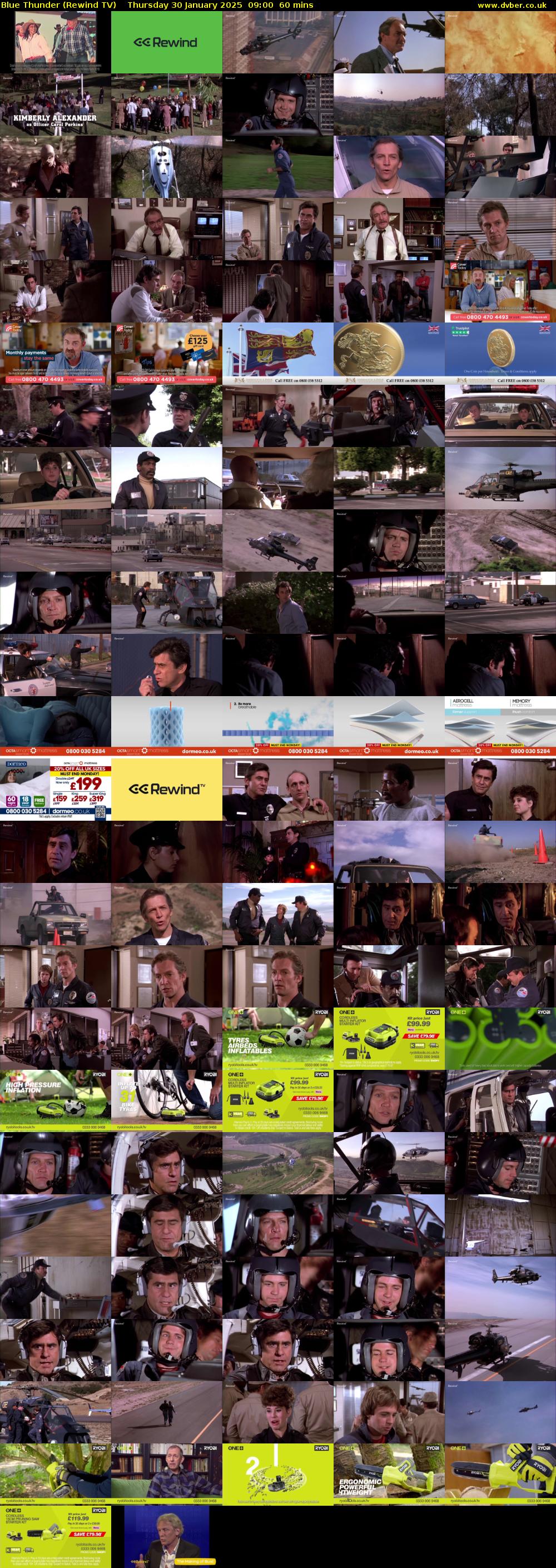 Blue Thunder (Rewind TV) Thursday 30 January 2025 09:00 - 10:00