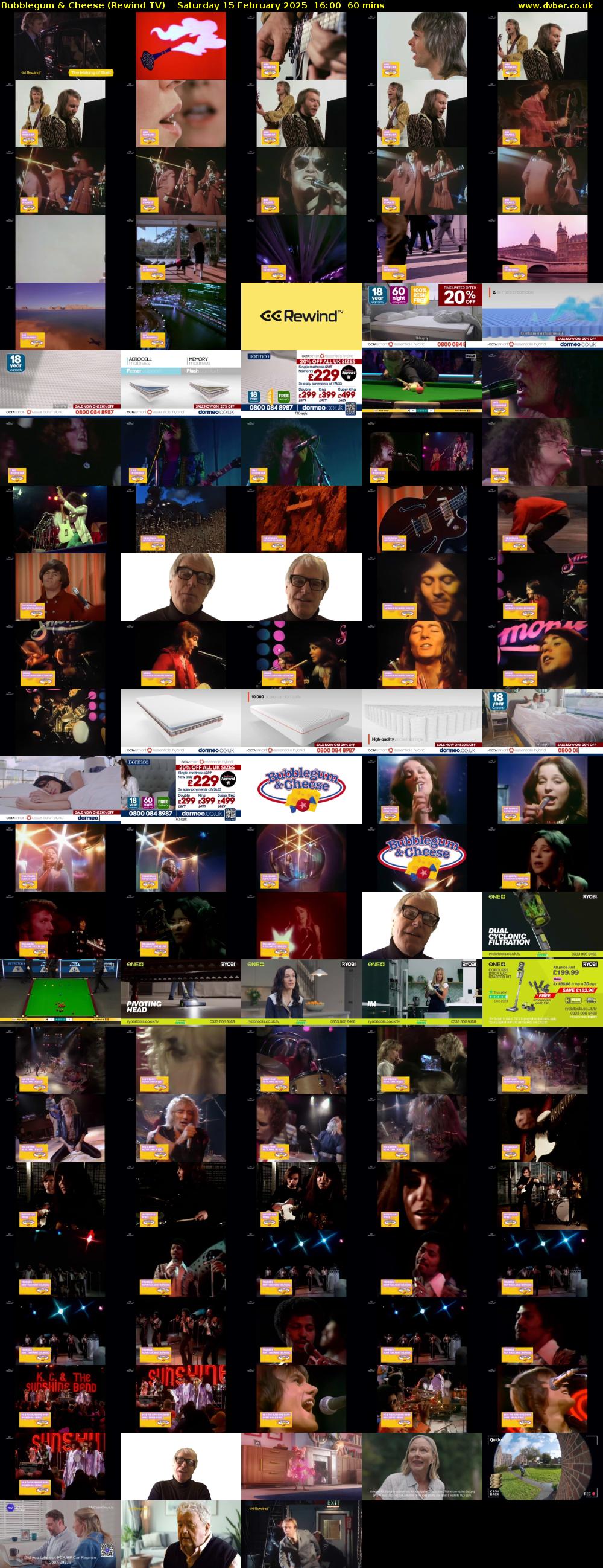 Bubblegum & Cheese (Rewind TV) Saturday 15 February 2025 16:00 - 17:00
