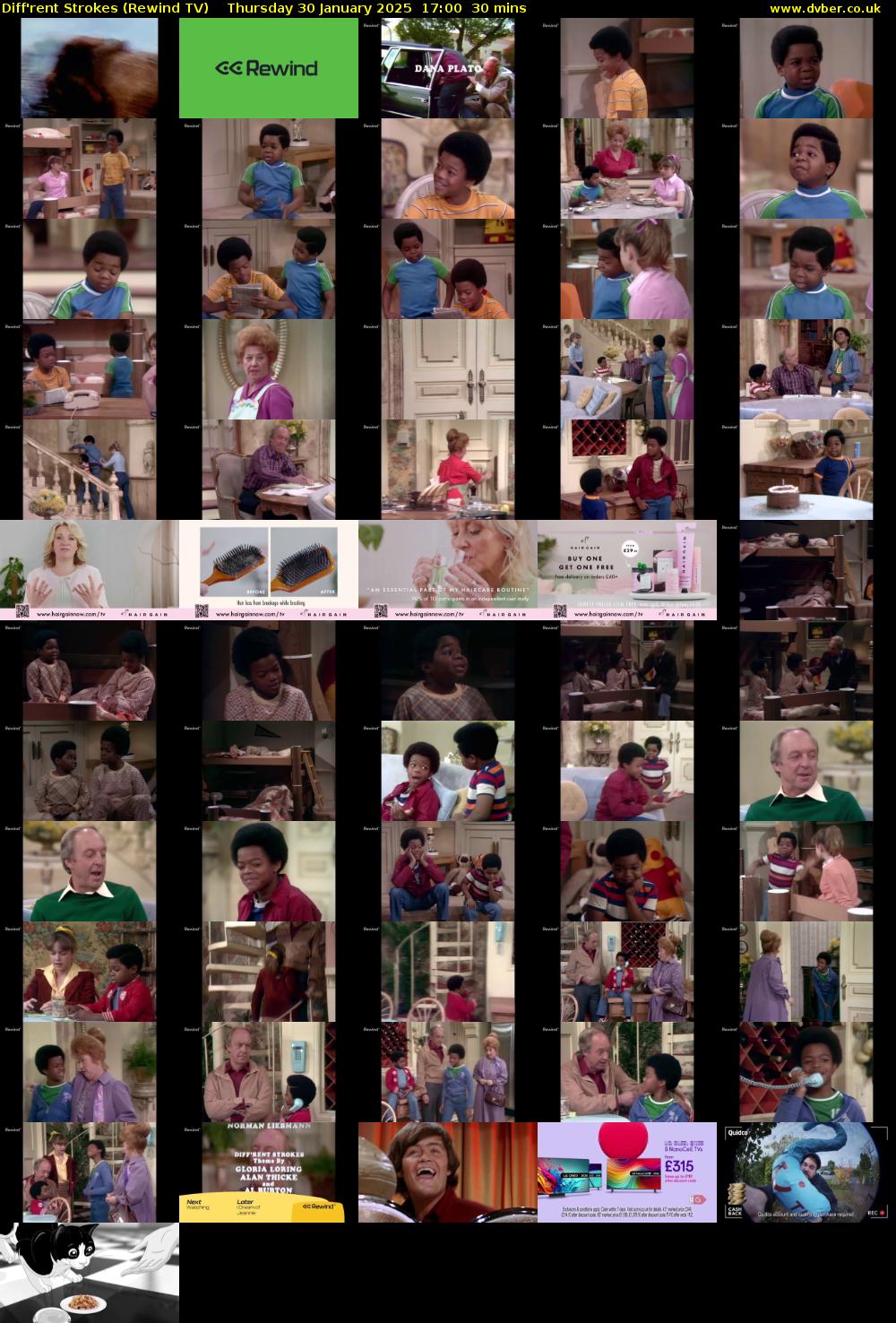 Diff'rent Strokes (Rewind TV) Thursday 30 January 2025 17:00 - 17:30