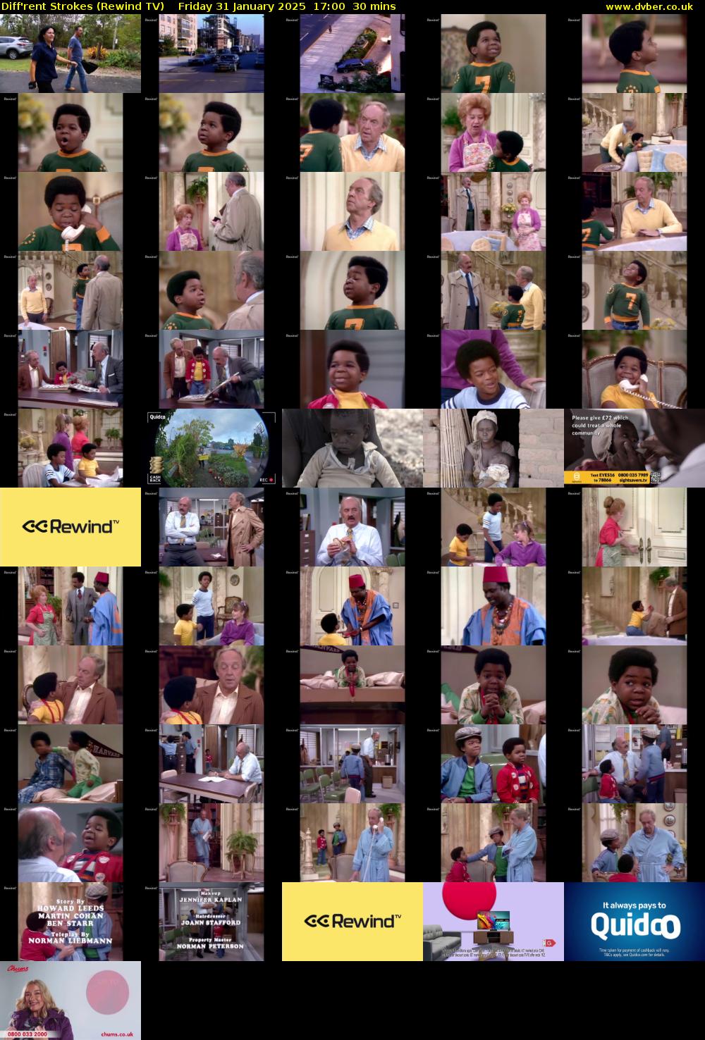 Diff'rent Strokes (Rewind TV) Friday 31 January 2025 17:00 - 17:30