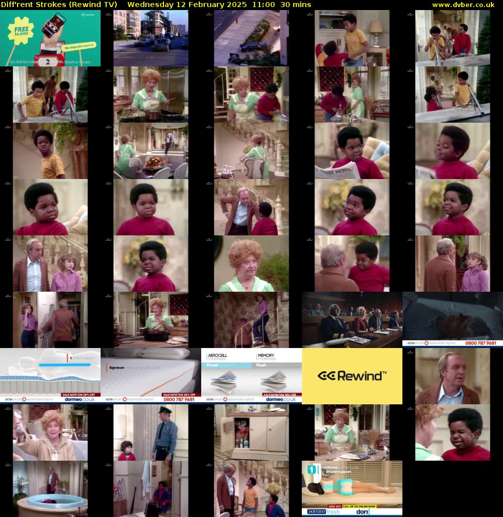 Diff'rent Strokes (Rewind TV) Wednesday 12 February 2025 11:00 - 11:30