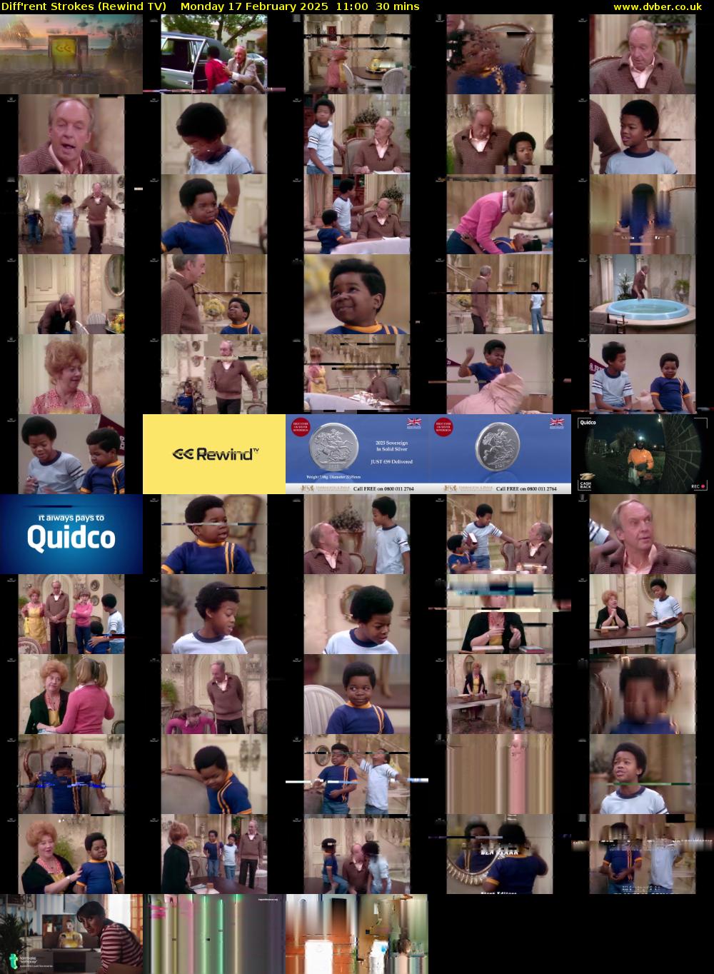 Diff'rent Strokes (Rewind TV) Monday 17 February 2025 11:00 - 11:30