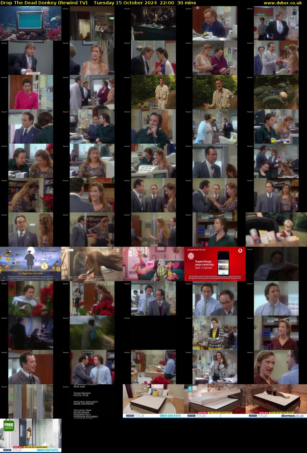 Drop The Dead Donkey (Rewind TV) Tuesday 15 October 2024 22:00 - 22:30