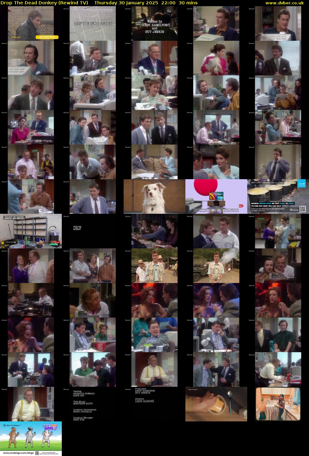 Drop The Dead Donkey (Rewind TV) Thursday 30 January 2025 22:00 - 22:30