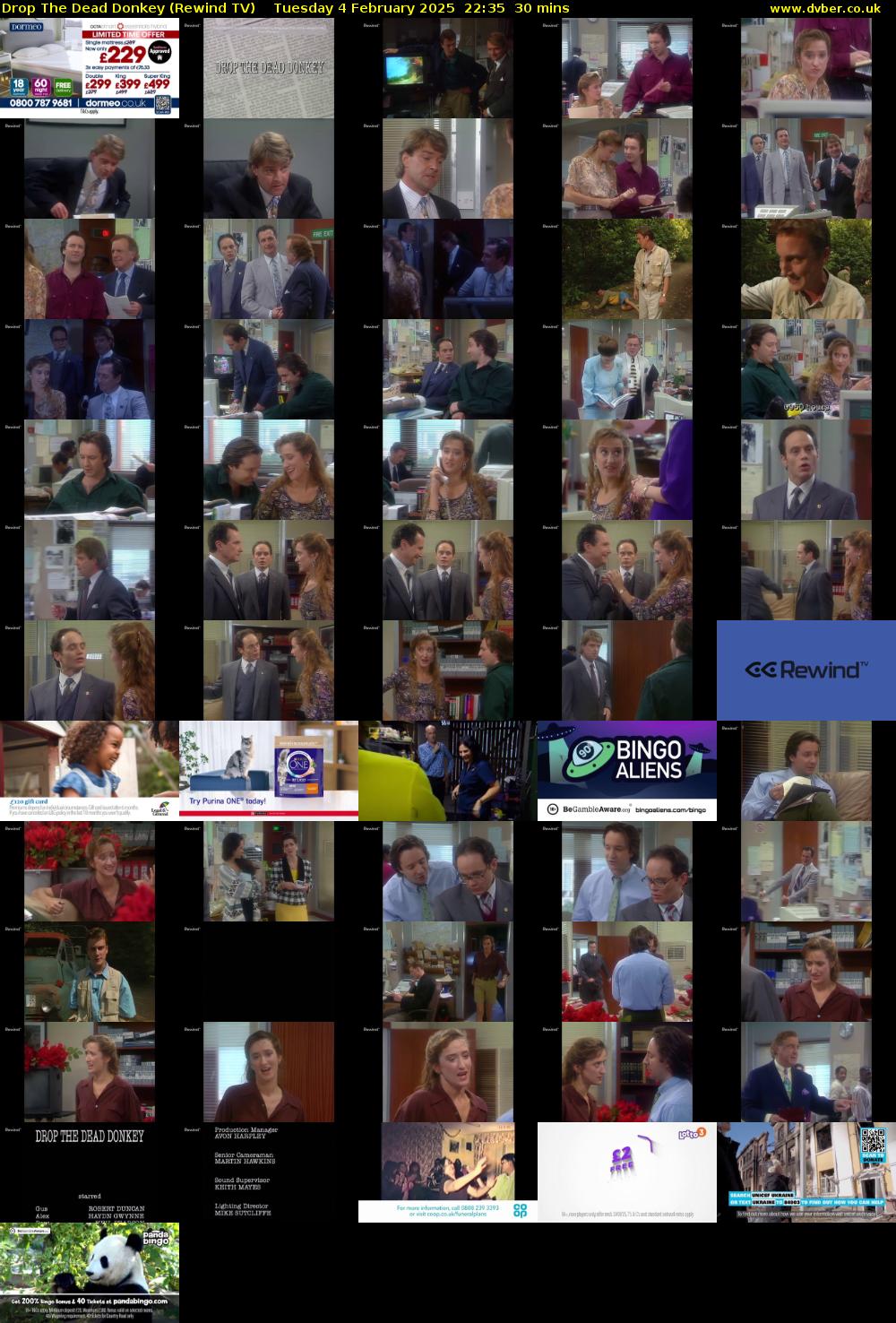 Drop The Dead Donkey (Rewind TV) Tuesday 4 February 2025 22:35 - 23:05