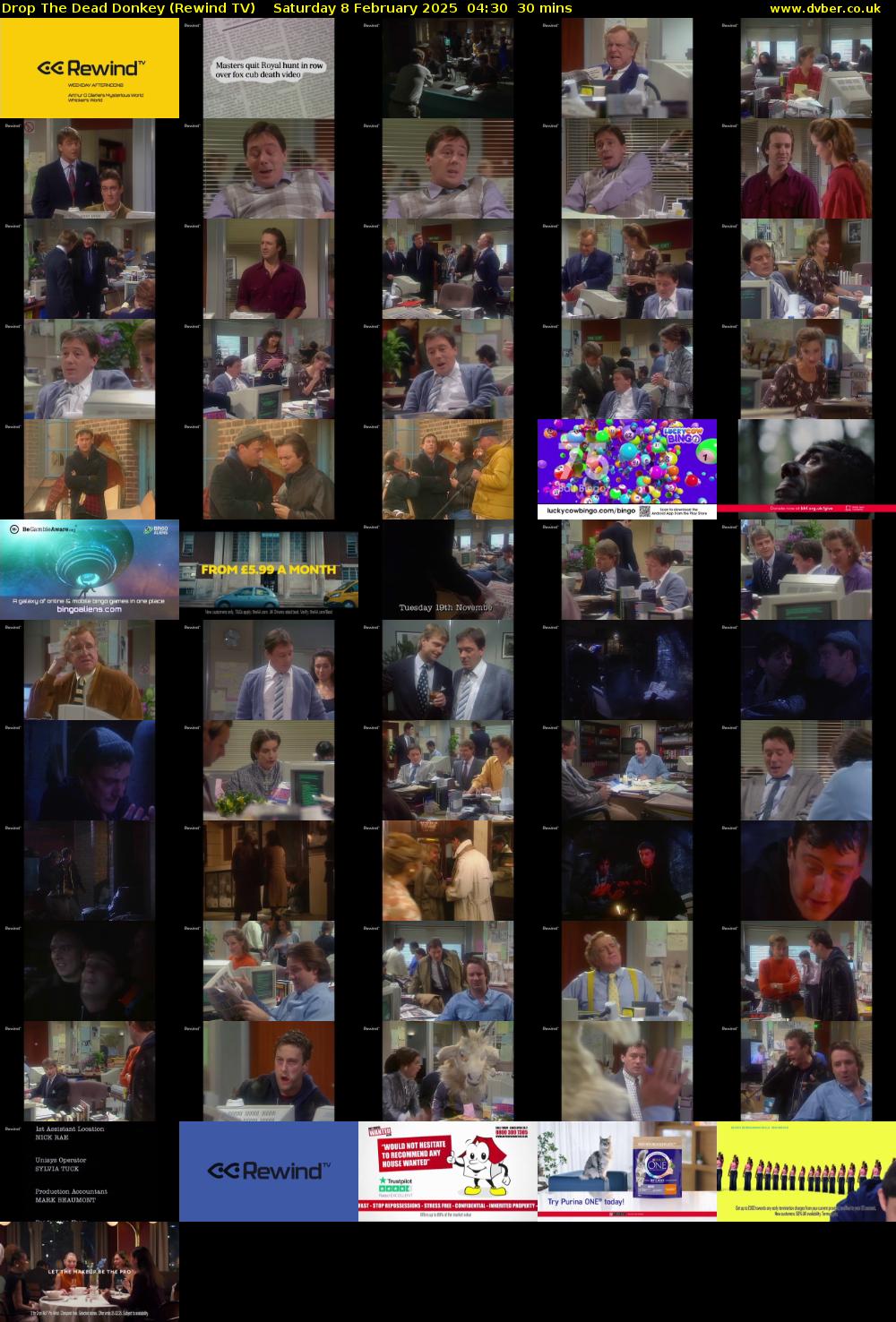 Drop The Dead Donkey (Rewind TV) Saturday 8 February 2025 04:30 - 05:00