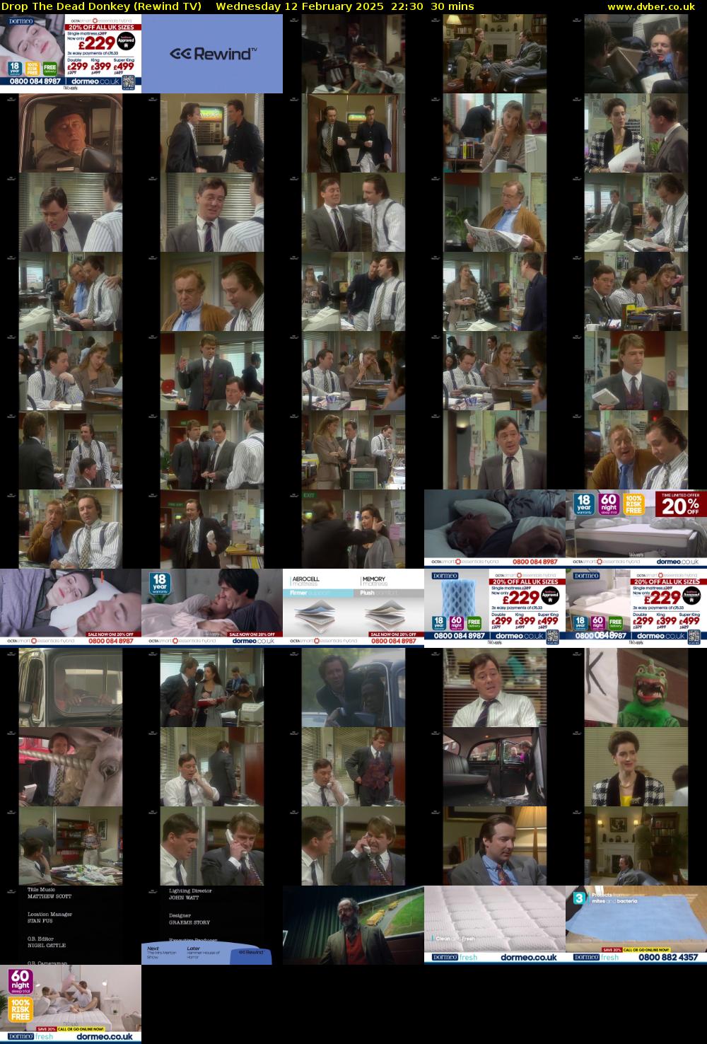 Drop The Dead Donkey (Rewind TV) Wednesday 12 February 2025 22:30 - 23:00