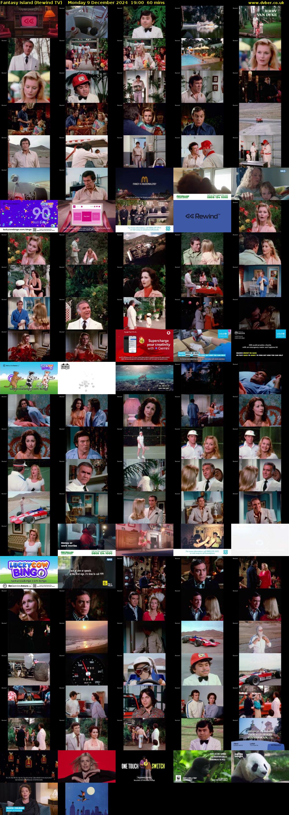 Fantasy Island (Rewind TV) Monday 9 December 2024 19:00 - 20:00