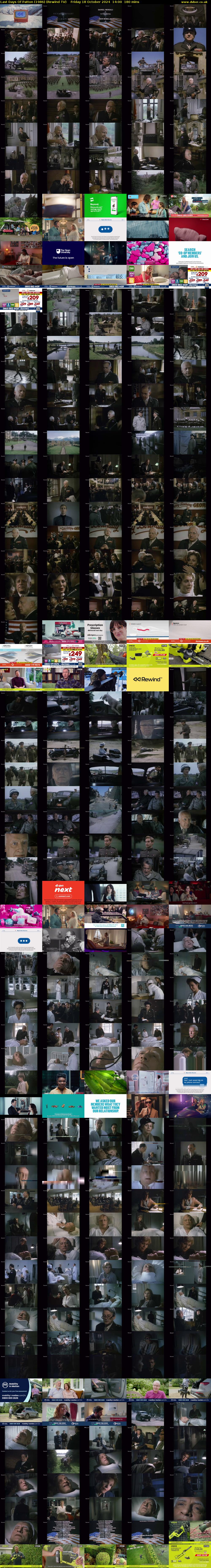 Last Days Of Patton (1986) (Rewind TV) Friday 18 October 2024 14:00 - 17:00