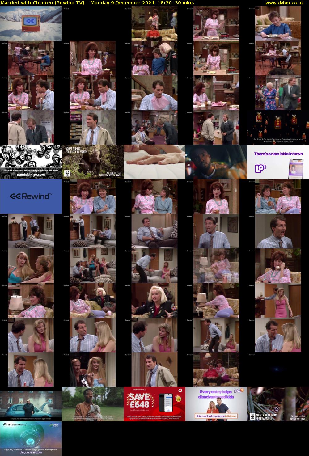 Married with Children (Rewind TV) Monday 9 December 2024 18:30 - 19:00