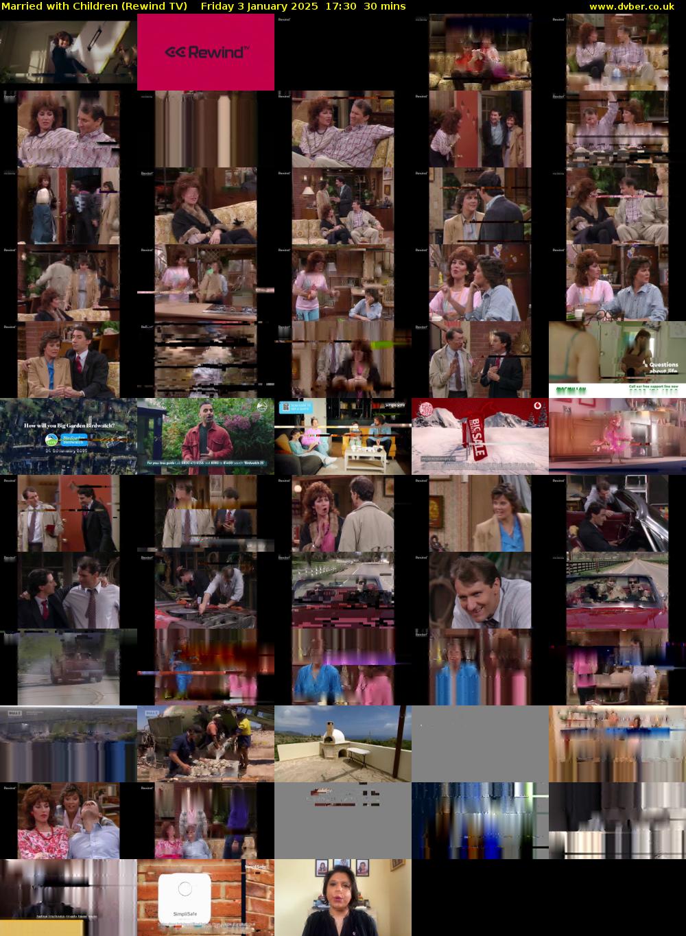 Married with Children (Rewind TV) Friday 3 January 2025 17:30 - 18:00