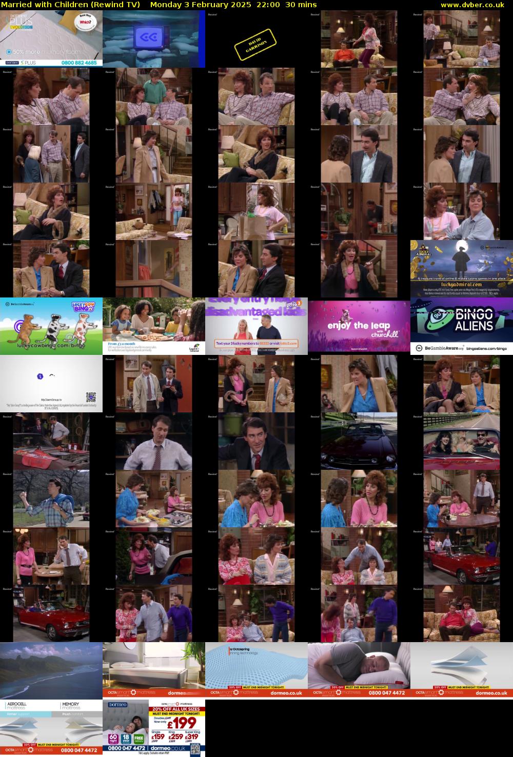 Married with Children (Rewind TV) Monday 3 February 2025 22:00 - 22:30
