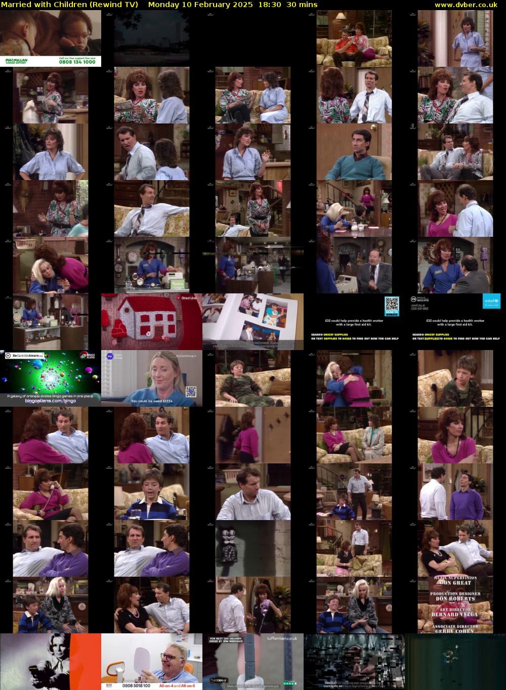 Married with Children (Rewind TV) Monday 10 February 2025 18:30 - 19:00