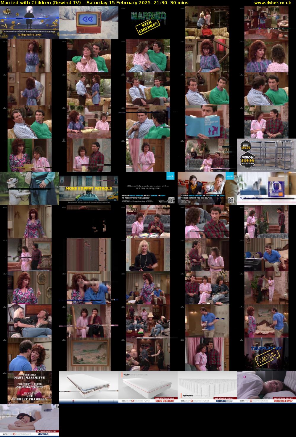 Married with Children (Rewind TV) Saturday 15 February 2025 21:30 - 22:00