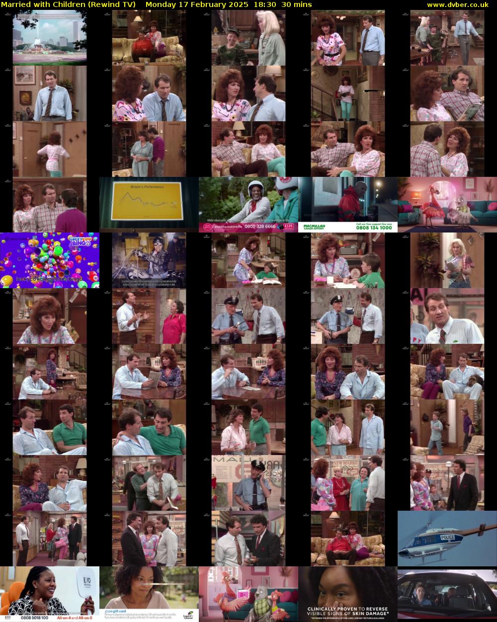 Married with Children (Rewind TV) Monday 17 February 2025 18:30 - 19:00