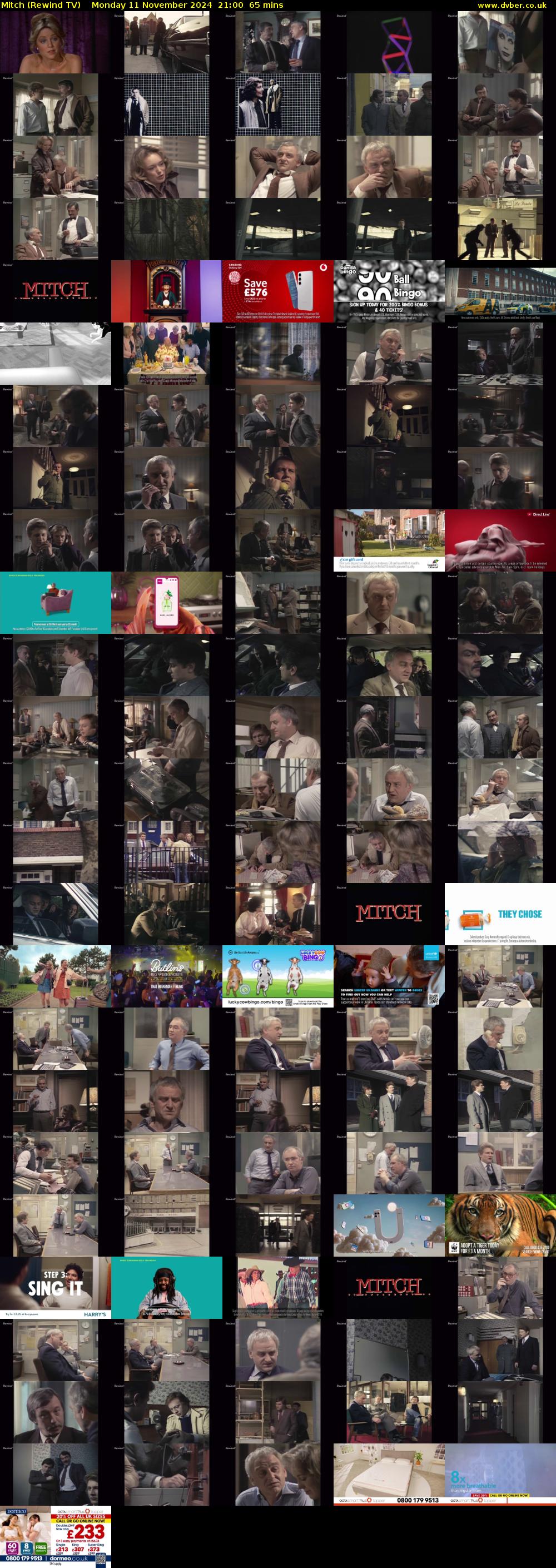 Mitch (Rewind TV) Monday 11 November 2024 21:00 - 22:05
