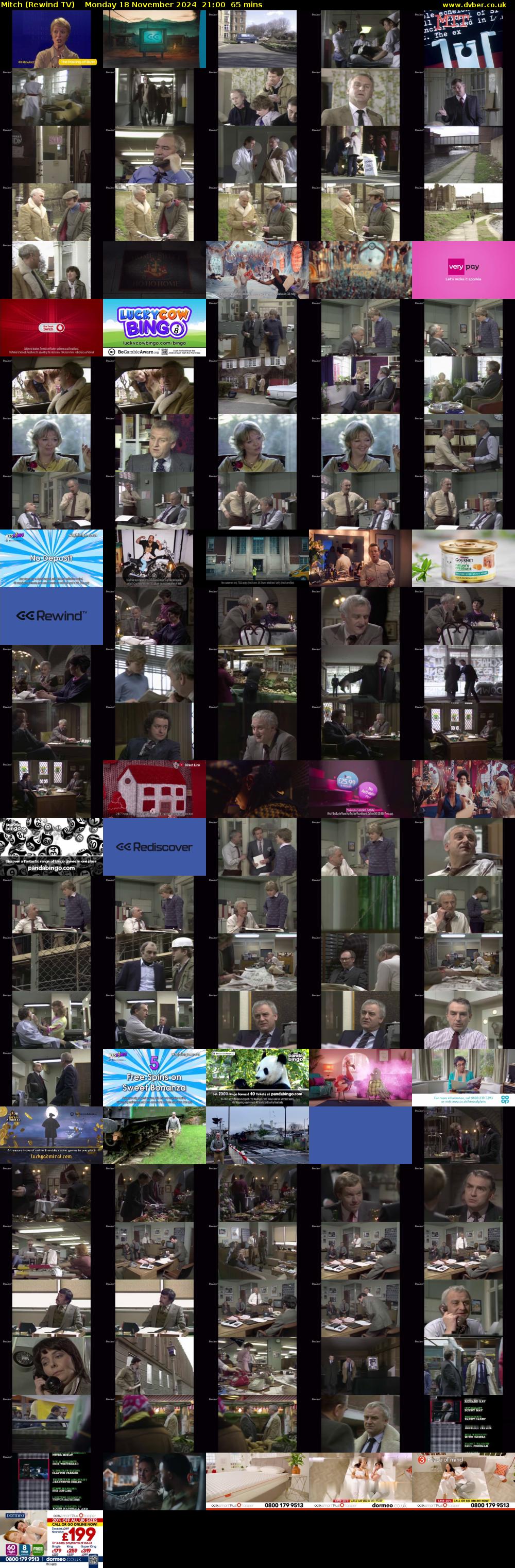 Mitch (Rewind TV) Monday 18 November 2024 21:00 - 22:05