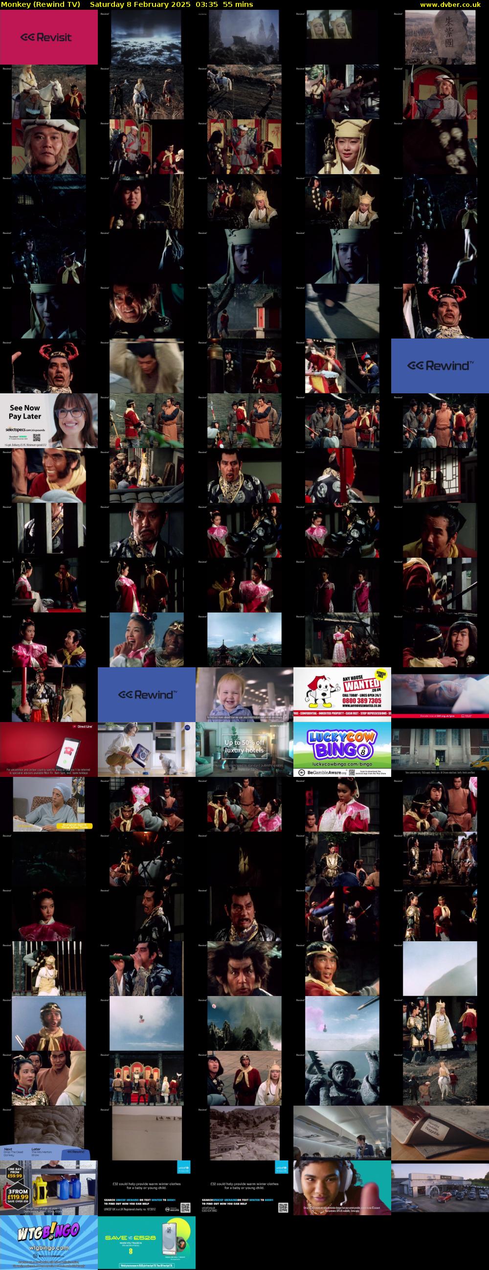 Monkey (Rewind TV) Saturday 8 February 2025 03:35 - 04:30