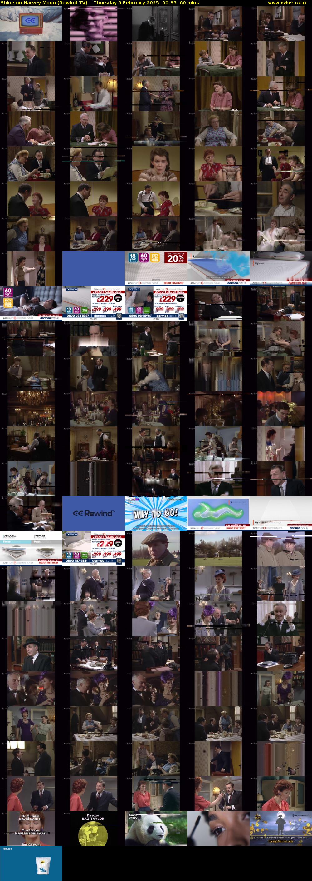 Shine on Harvey Moon (Rewind TV) Thursday 6 February 2025 00:35 - 01:35