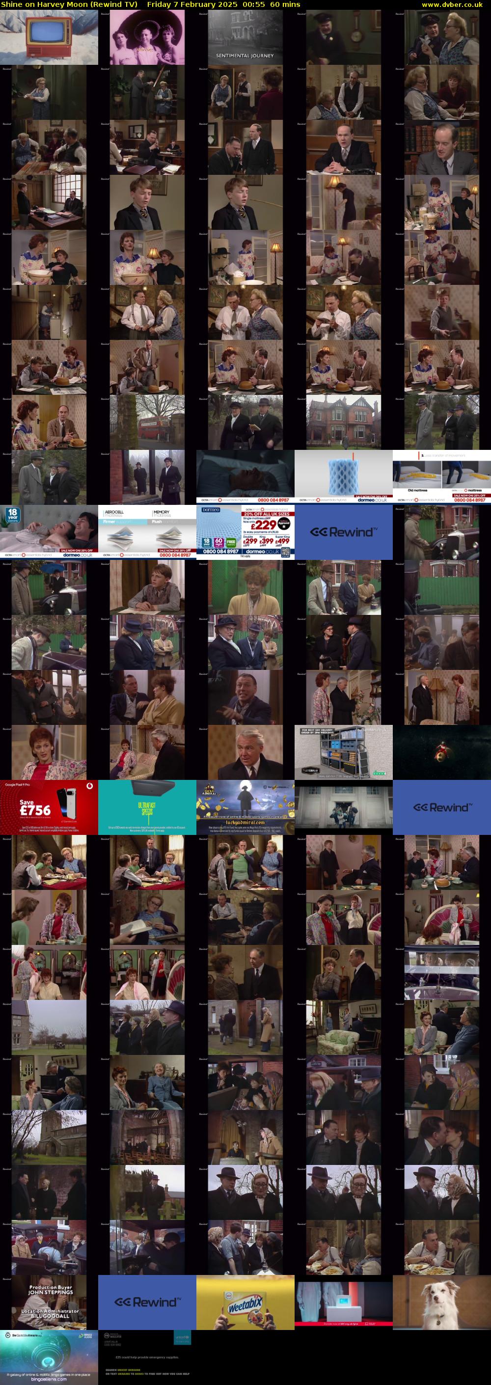 Shine on Harvey Moon (Rewind TV) Friday 7 February 2025 00:55 - 01:55