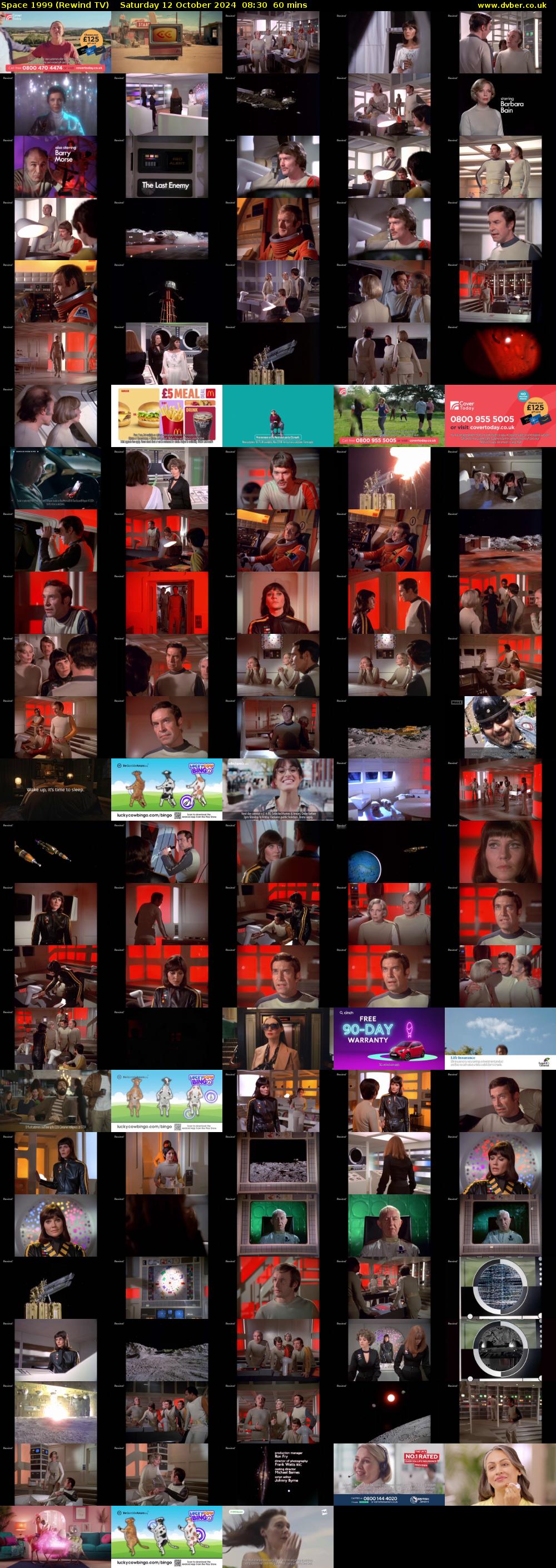 Space 1999 (Rewind TV) Saturday 12 October 2024 08:30 - 09:30