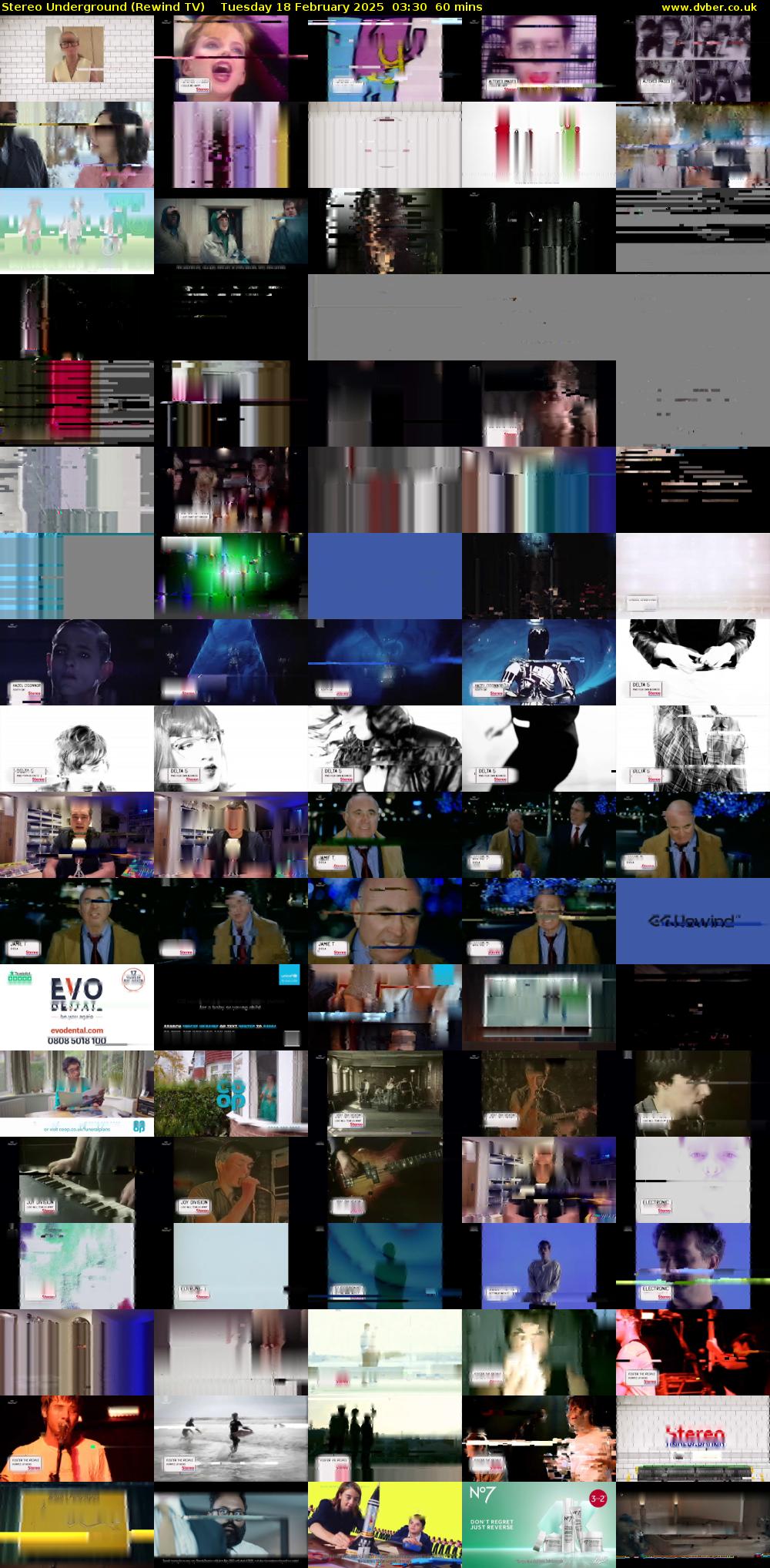 Stereo Underground (Rewind TV) Tuesday 18 February 2025 03:30 - 04:30