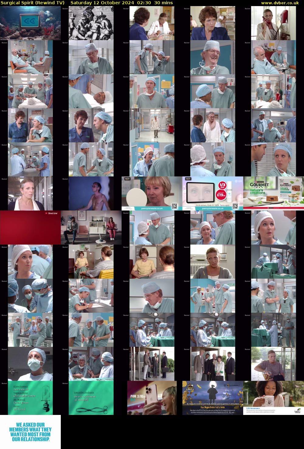 Surgical Spirit (Rewind TV) Saturday 12 October 2024 02:30 - 03:00