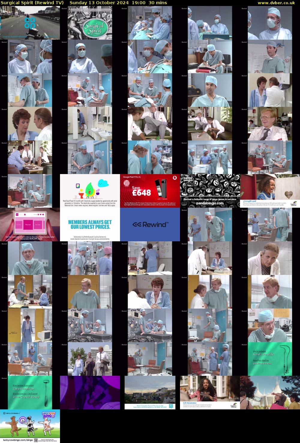 Surgical Spirit (Rewind TV) Sunday 13 October 2024 19:00 - 19:30