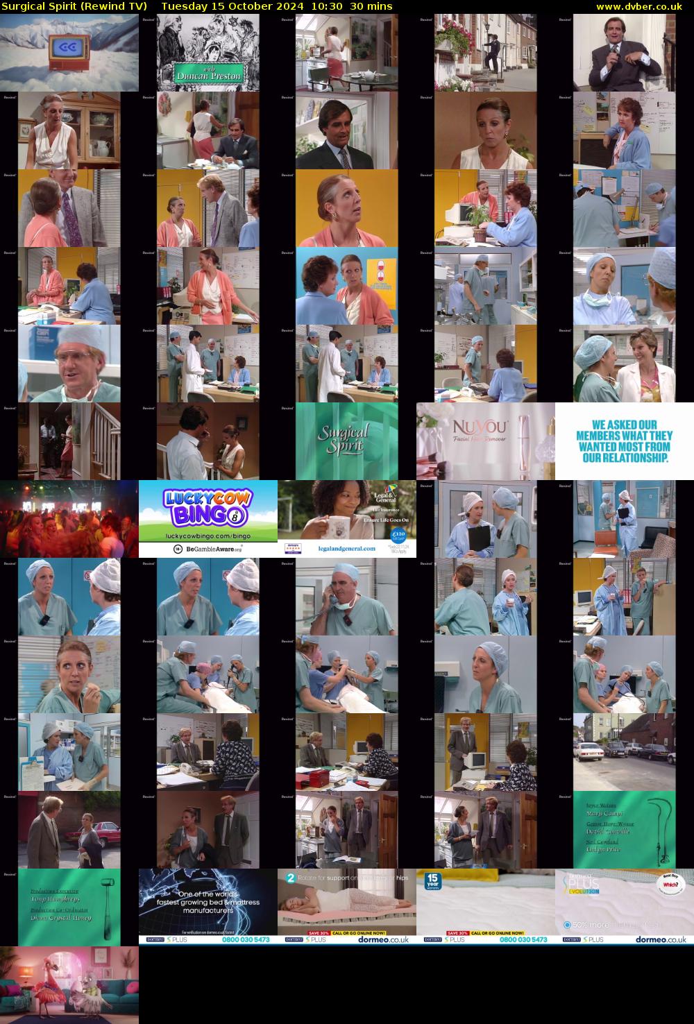 Surgical Spirit (Rewind TV) Tuesday 15 October 2024 10:30 - 11:00