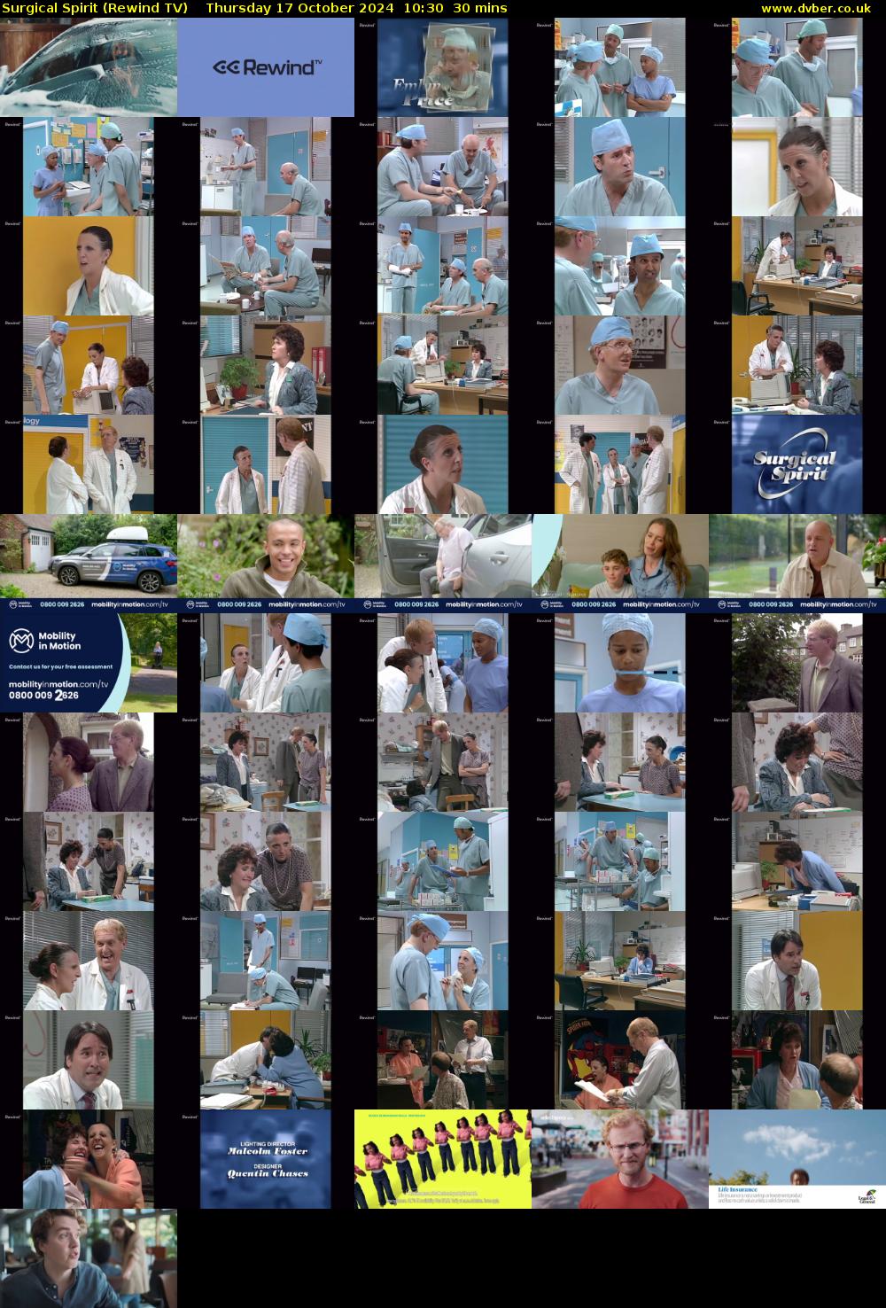 Surgical Spirit (Rewind TV) Thursday 17 October 2024 10:30 - 11:00