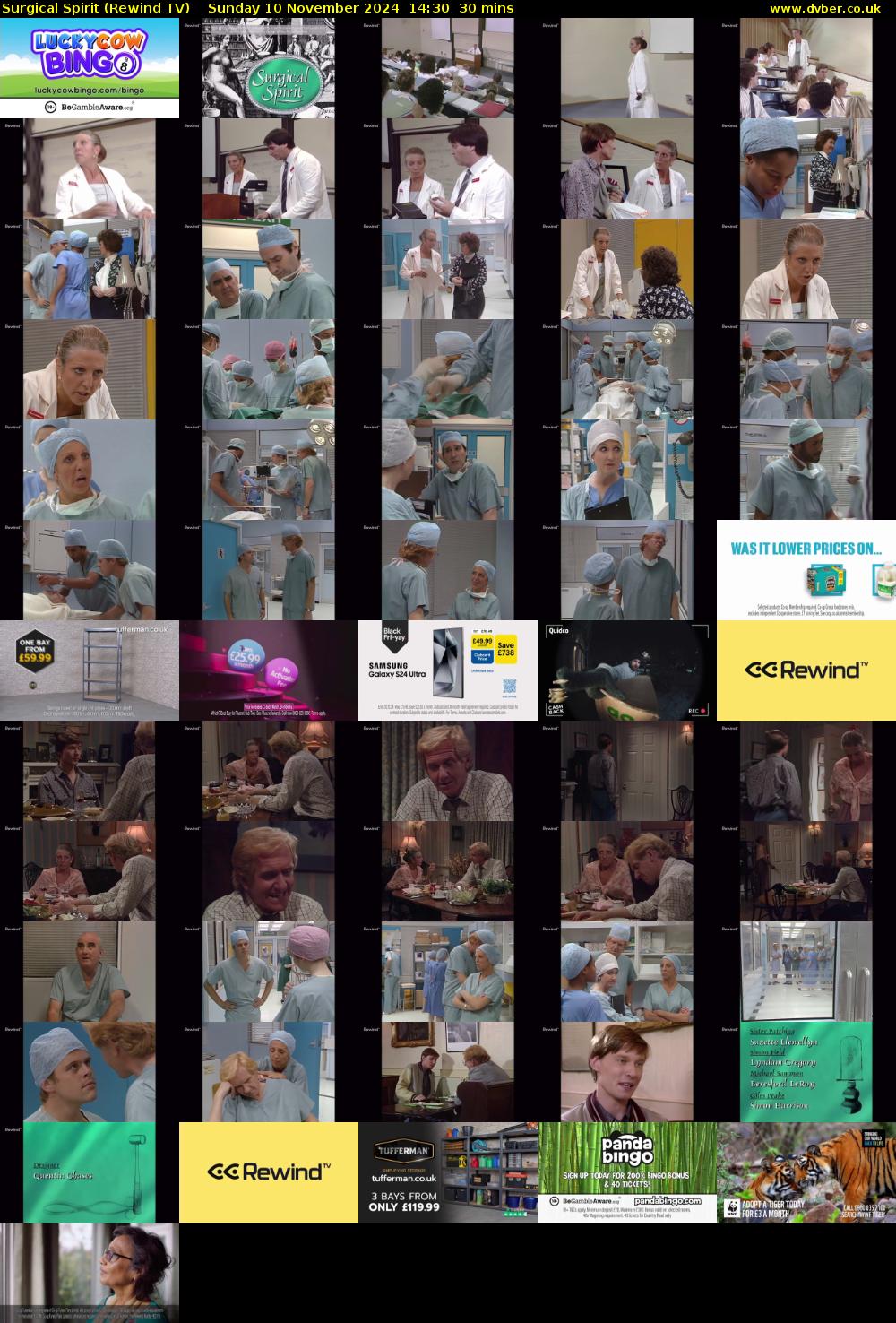 Surgical Spirit (Rewind TV) Sunday 10 November 2024 14:30 - 15:00