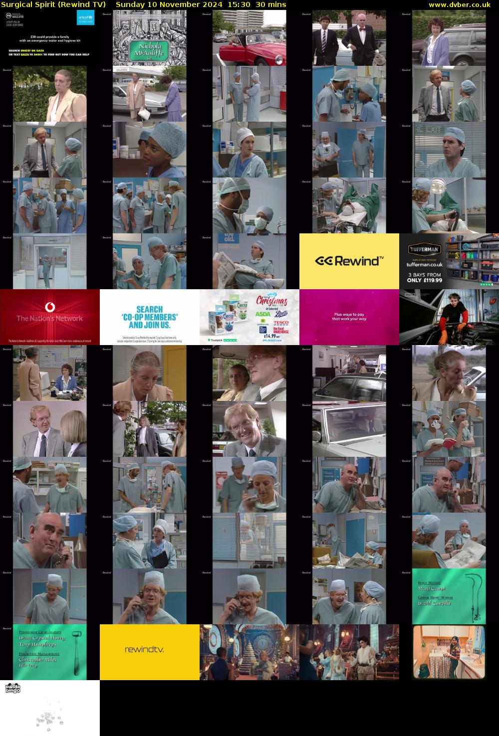 Surgical Spirit (Rewind TV) Sunday 10 November 2024 15:30 - 16:00